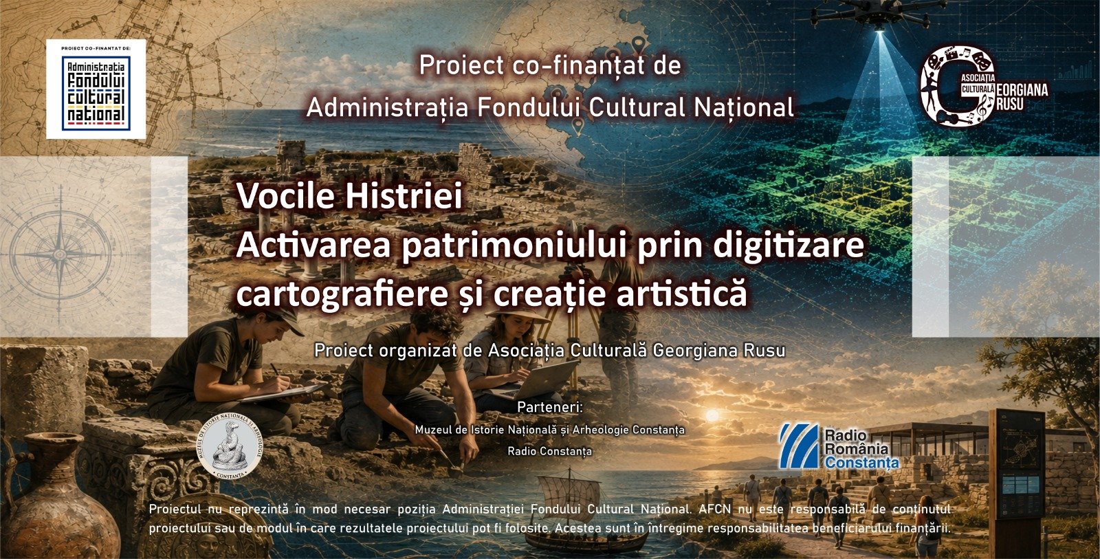 Cetatea Histria, în centrul unui proiect care îmbină cercetarea arheologică și creația artistică