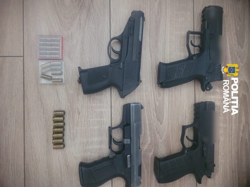 Controale privind regimul armelor: 4 arme neletale și 6 permise de armă, ridicate de polițiștii constănțeni