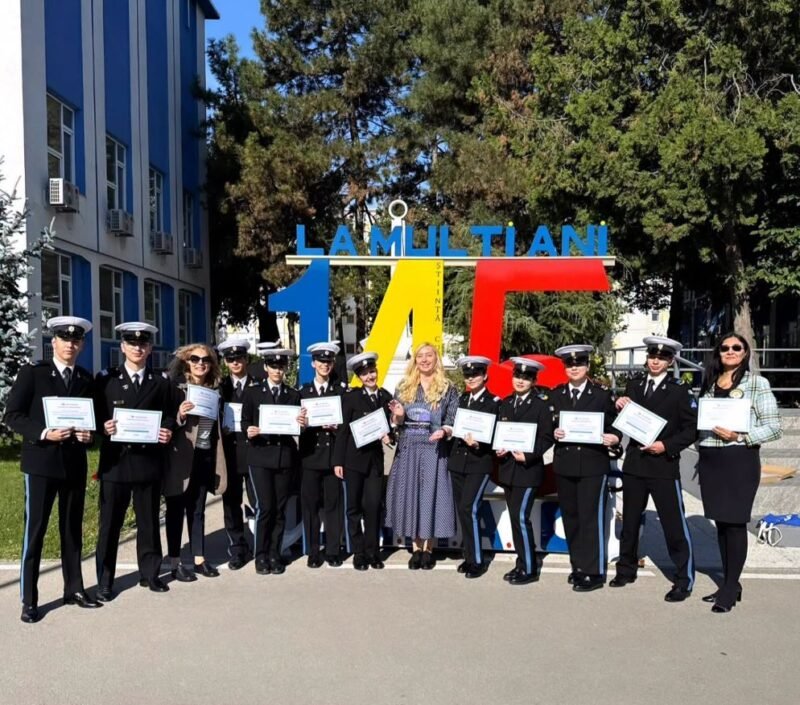 Colegiul Național Militar „Alexandru Ioan Cuza” din Constanța, recunoscut ca Școală Ambasador a Parlamentului European