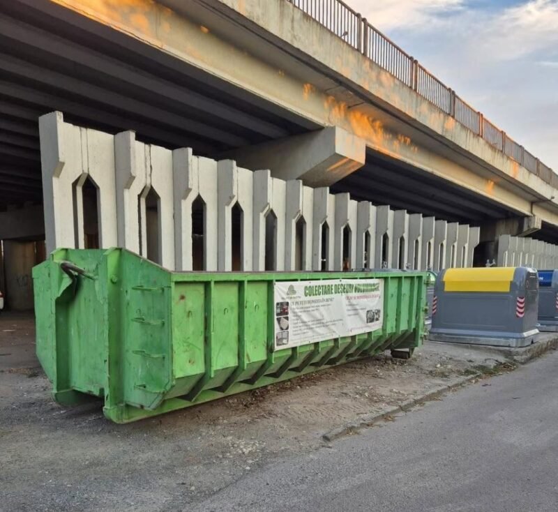 Constănțenii pot scăpa de mobilierul vechi. Unde este amplasat containerul pentru deșeuri voluminoase în această săptămână